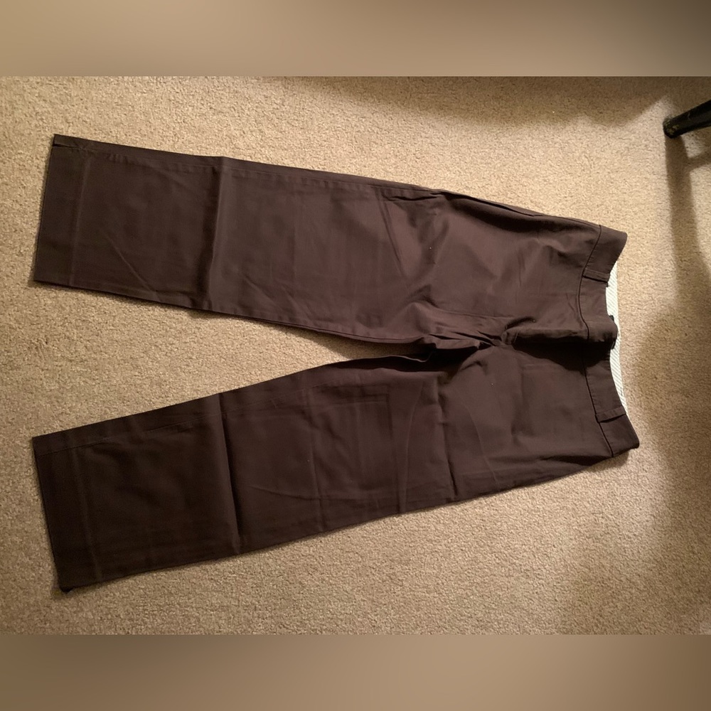 Talbots brown Capri pants